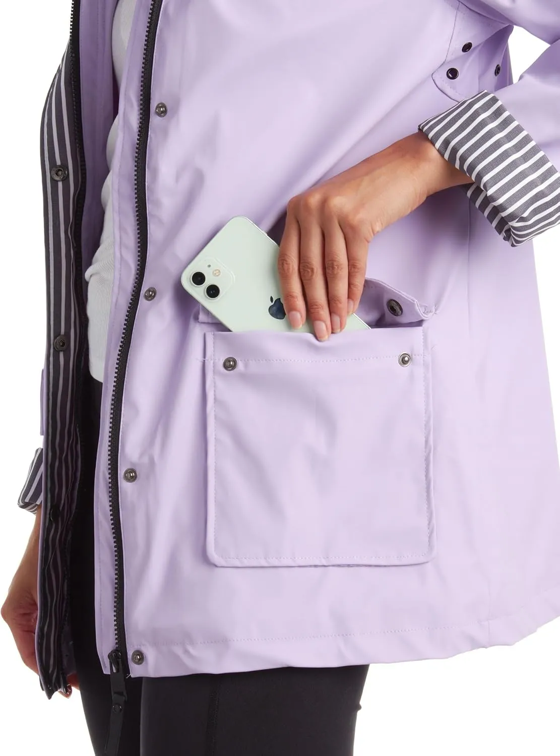 URBAN REPUBLIC Rain Jacket Women - Lightweight Waterproof Windbreaker for Women (S-3XL)