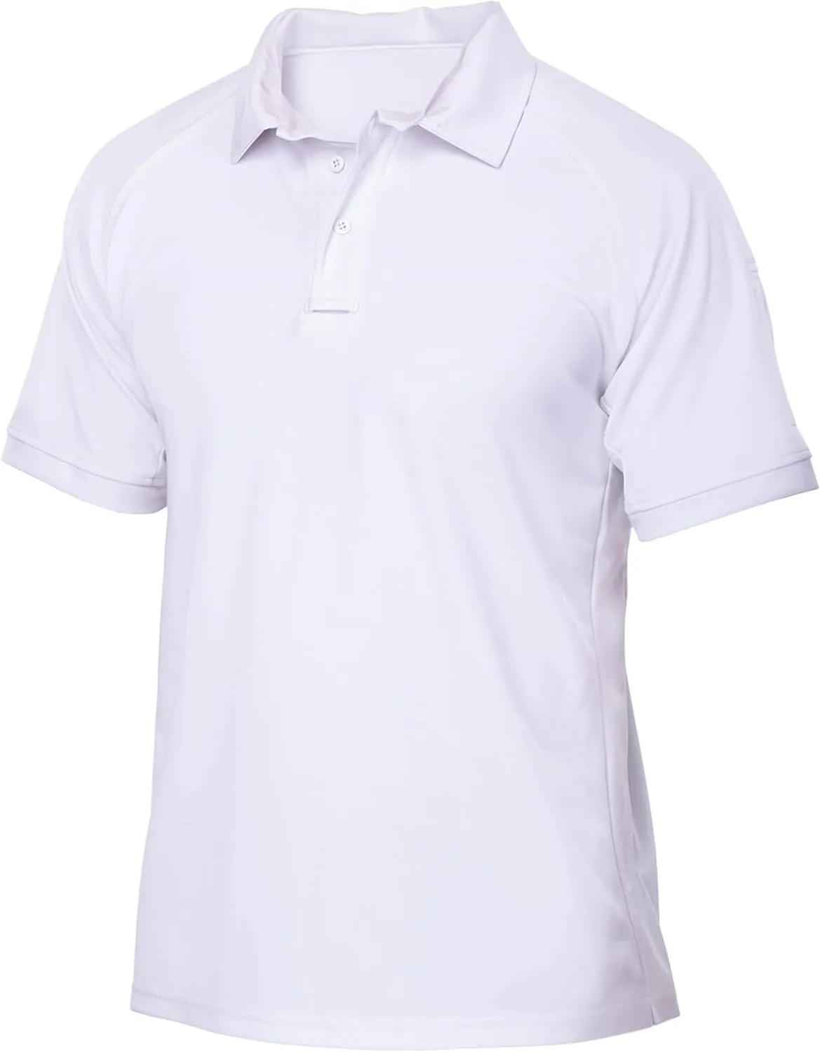 Vertx Mens Tactical Polo Shirt, Short Sleeve T-Shirt, Breathable, Temperature Regulating, for Police, Security, Relaxed Fit