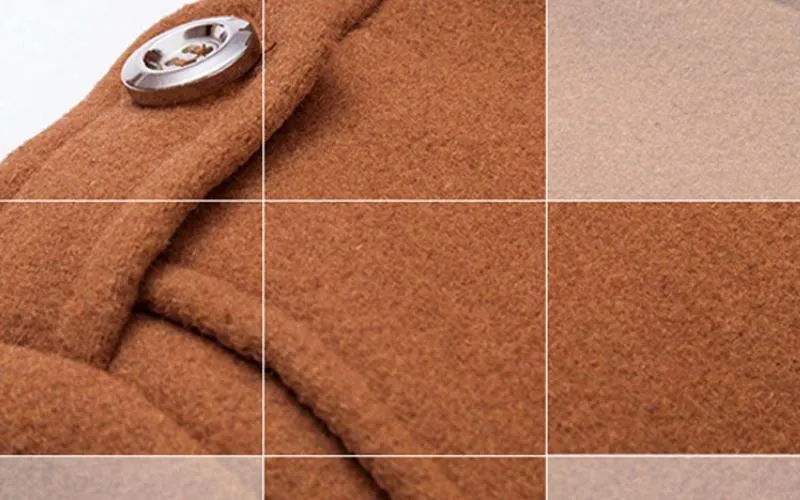 West Louis Wool Winter Warm Outerwear Coat