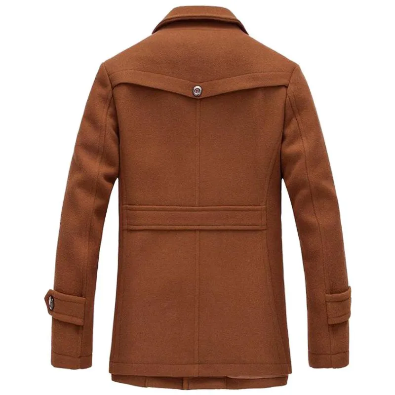 West Louis Wool Winter Warm Outerwear Coat