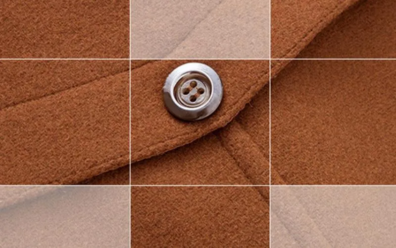 West Louis Wool Winter Warm Outerwear Coat