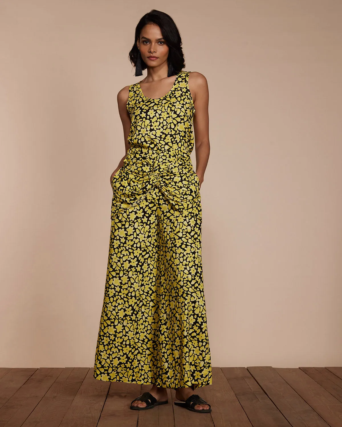 What's Up Buttercup Draped Pants