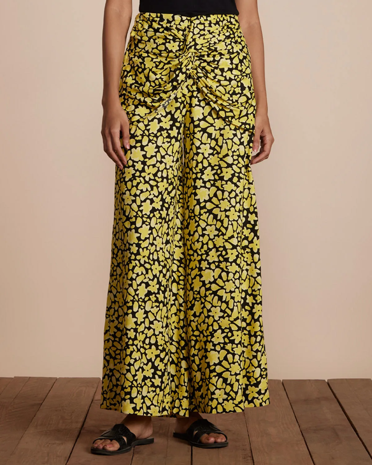 What's Up Buttercup Draped Pants