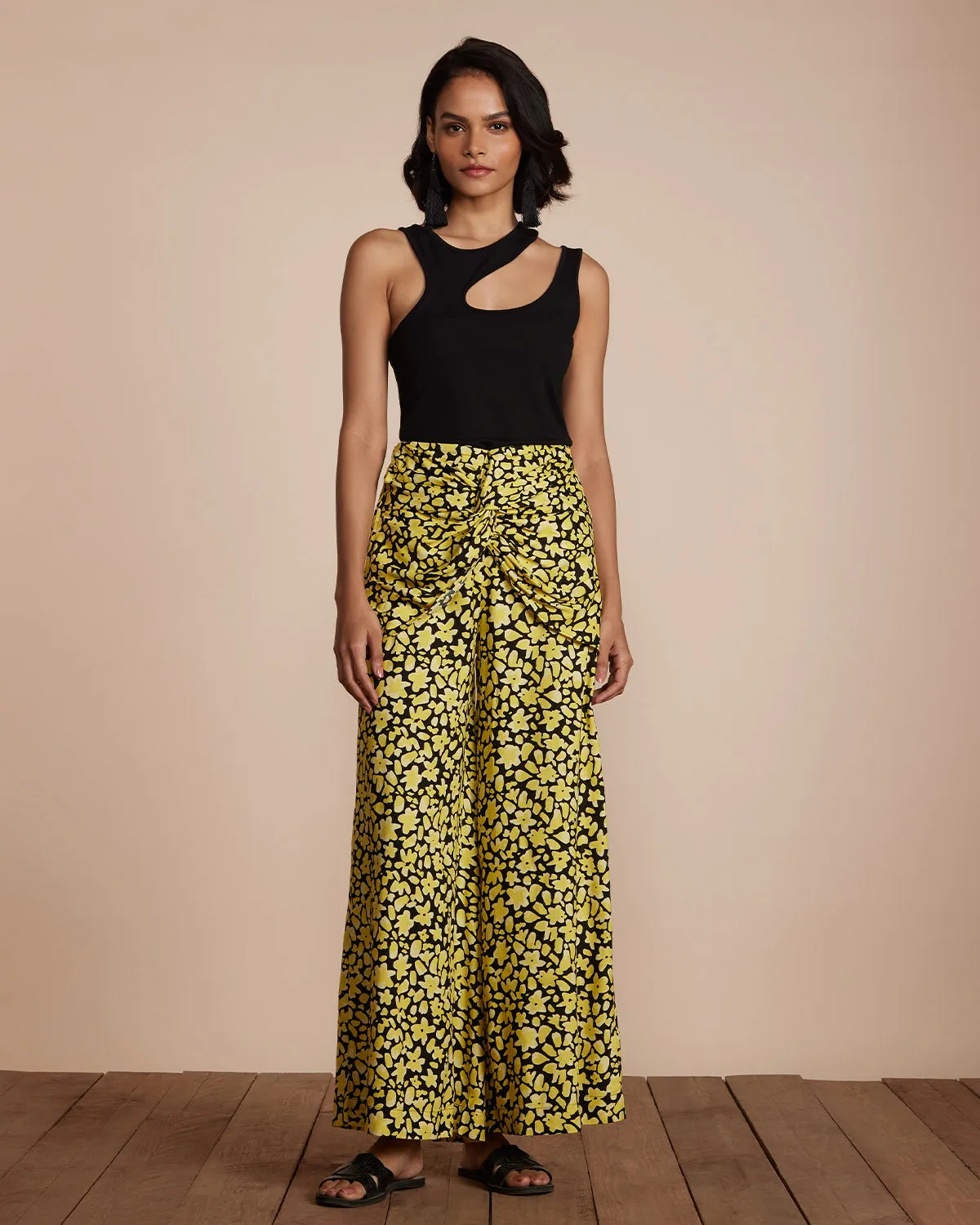 What's Up Buttercup Draped Pants