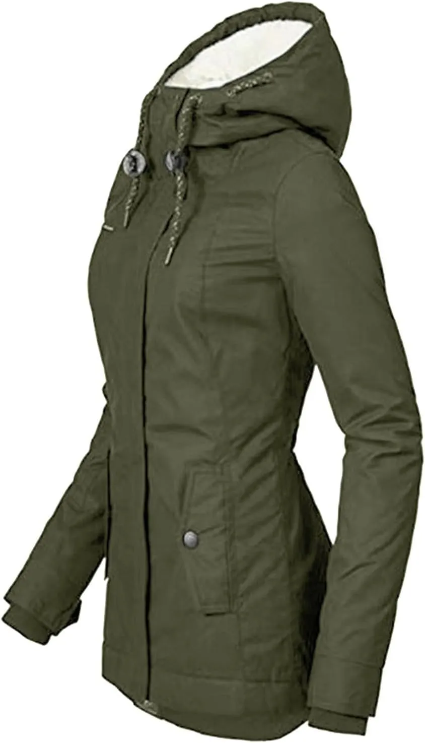 Windbreaker Cardigans Tops Windbreaker Jackets for Wowomen Fuzzy Quilted Jackets Padded Jacket Winter Coat Fall Cozy