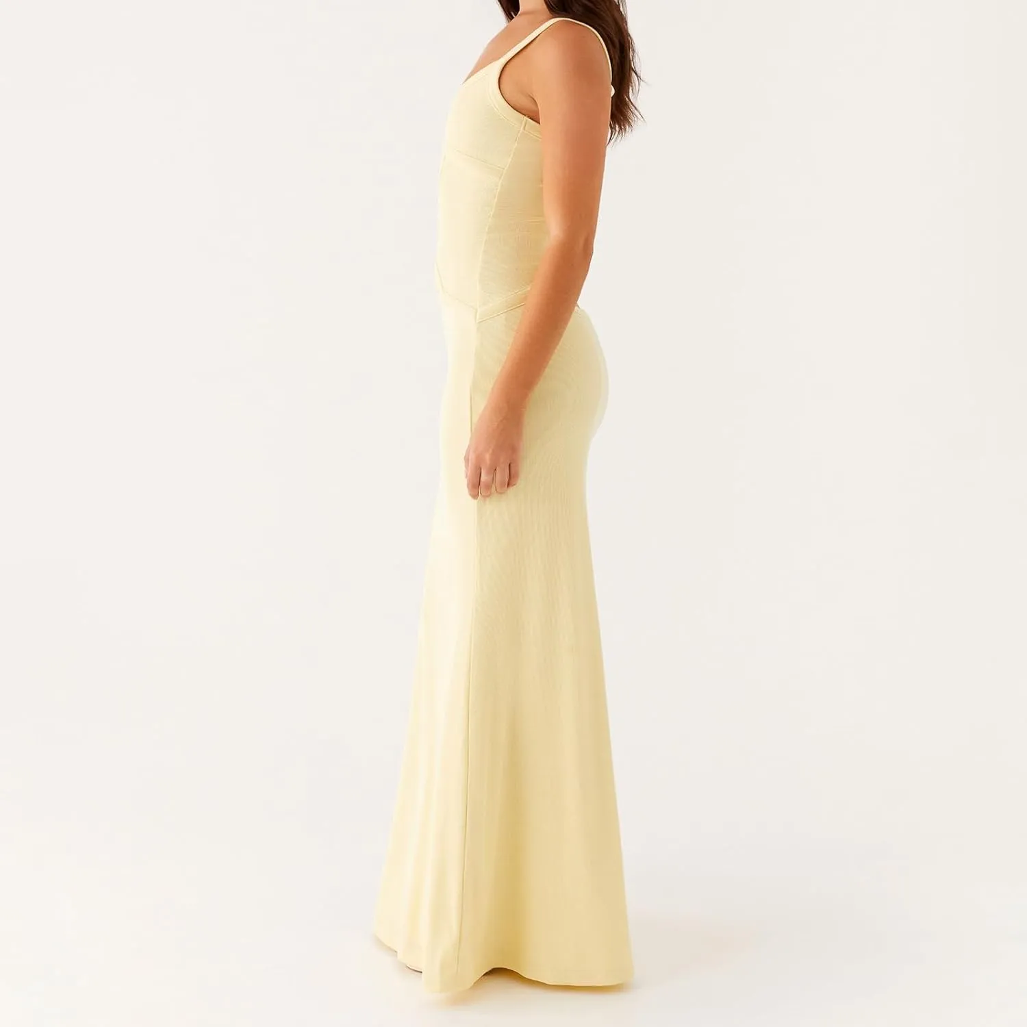 Women Spaghetti Strap Cut Out Maxi Dress Sleeveless Backless Hollow Out Bodycon Slip Long Dress Cocktail Streetwear