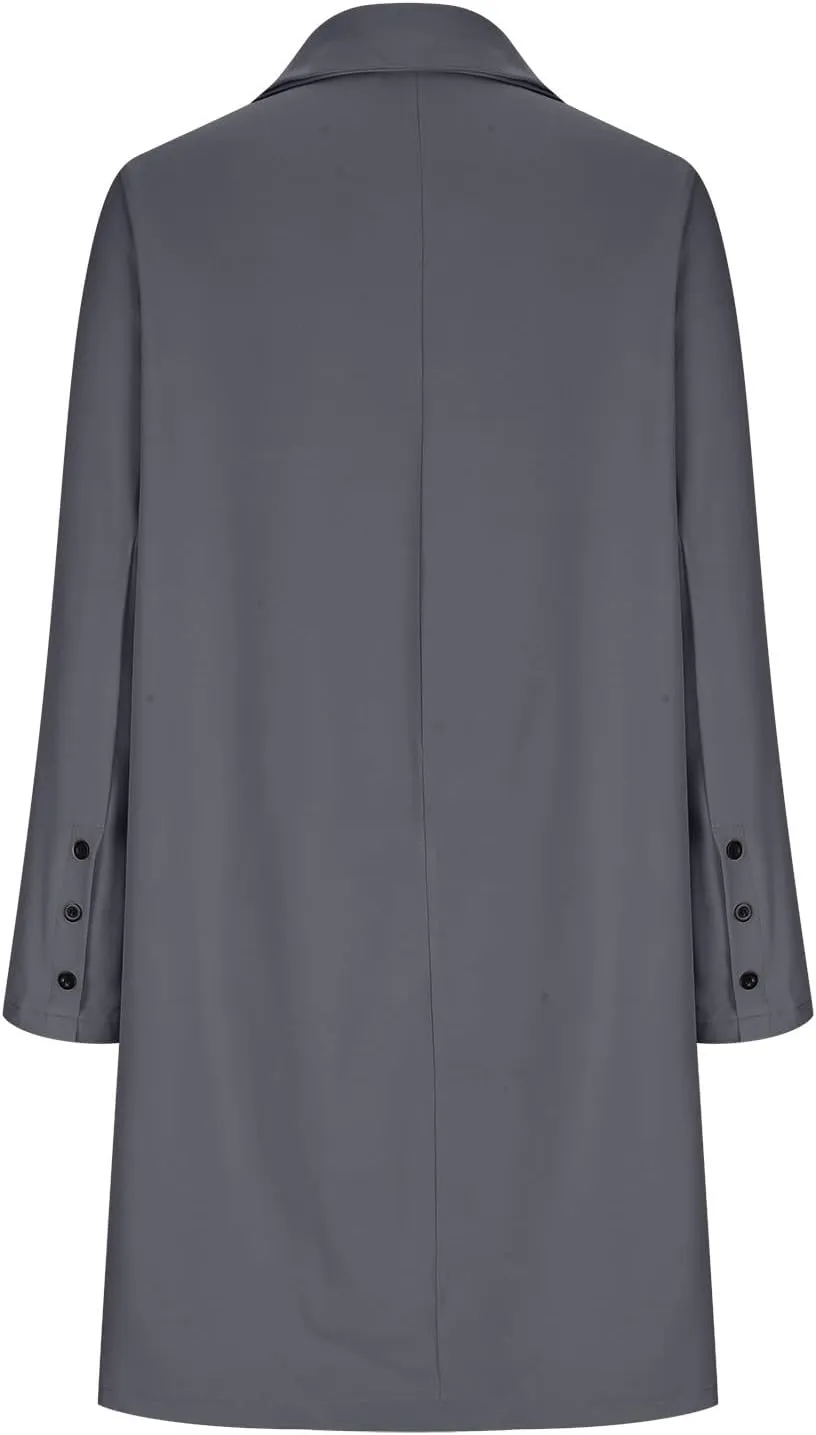 Womens Casual Long Trench Coats Fashion Black Jackets For Women Elegant Peacoat Winter Big Hooded Coats for Women