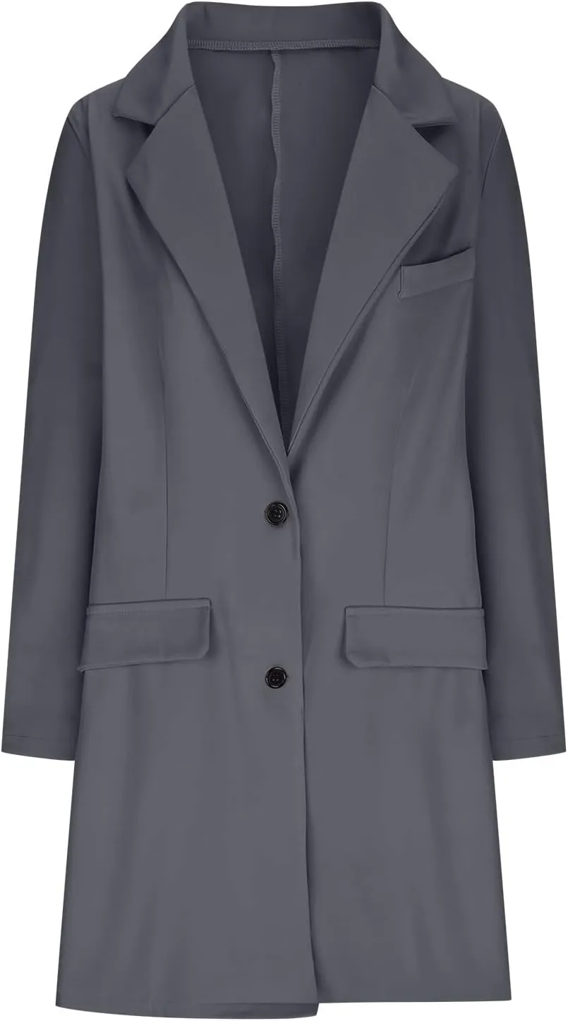 Womens Casual Long Trench Coats Fashion Black Jackets For Women Elegant Peacoat Winter Big Hooded Coats for Women