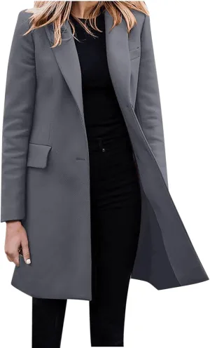 Womens Casual Long Trench Coats Fashion Black Jackets For Women Elegant Peacoat Winter Big Hooded Coats for Women