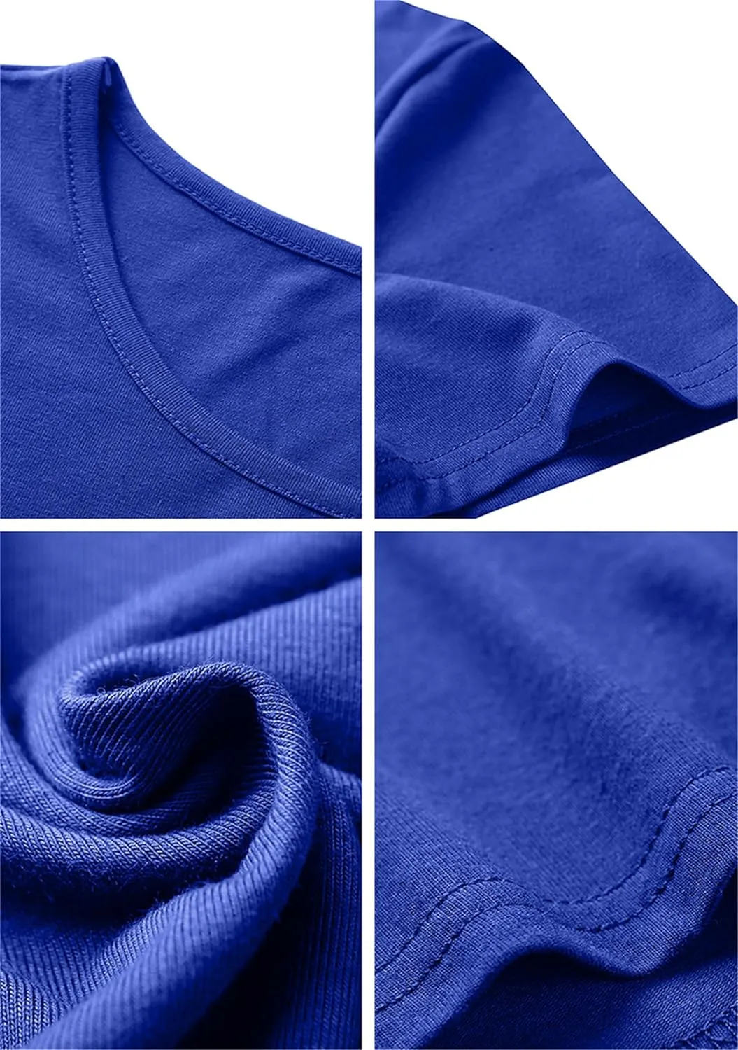 Women's Casual Solid Color Sundress Fashionable Pastel Midi Dress Lightweight Cocktail Party T-Shirt Dress