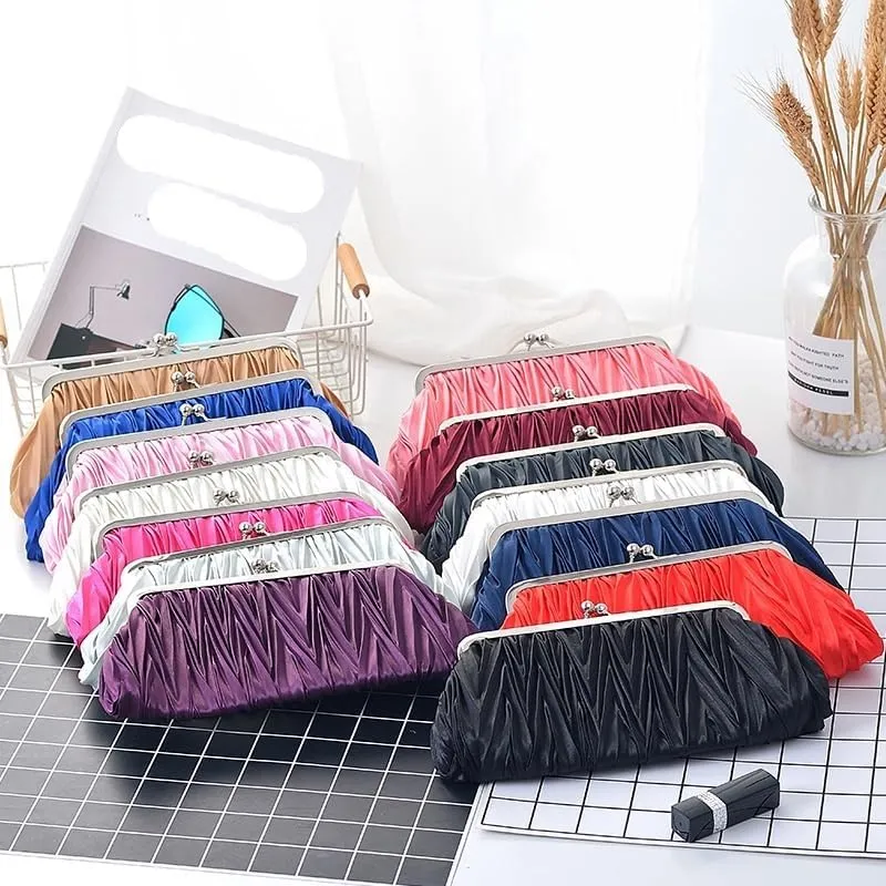 Women's Clutch Bag Dinner One-shoulder Portable Bride Bridesmaid Wedding Dress Bag Clutch Dress Bag