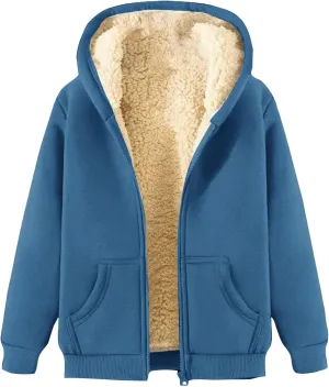 Women's Trench Coat Elegant Plain Warm Transition Coat Winter Jacket Long Sleeve Autumn Winter Hooded Coats for
