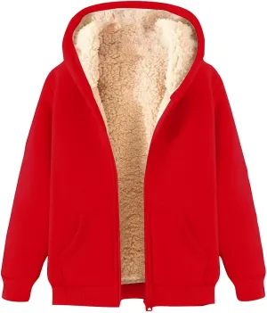 Women's Trench Coat Elegant Plain Warm Transition Coat Winter Jacket Long Sleeve Autumn Winter Hooded Coats for