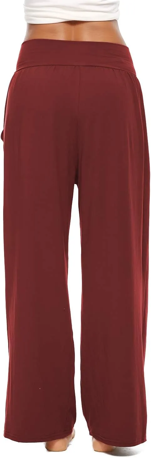 ZJCT Womens Yoga Sweatpants Comfy Loose Casual Wide Leg Lounge Joggers Pants with Pockets